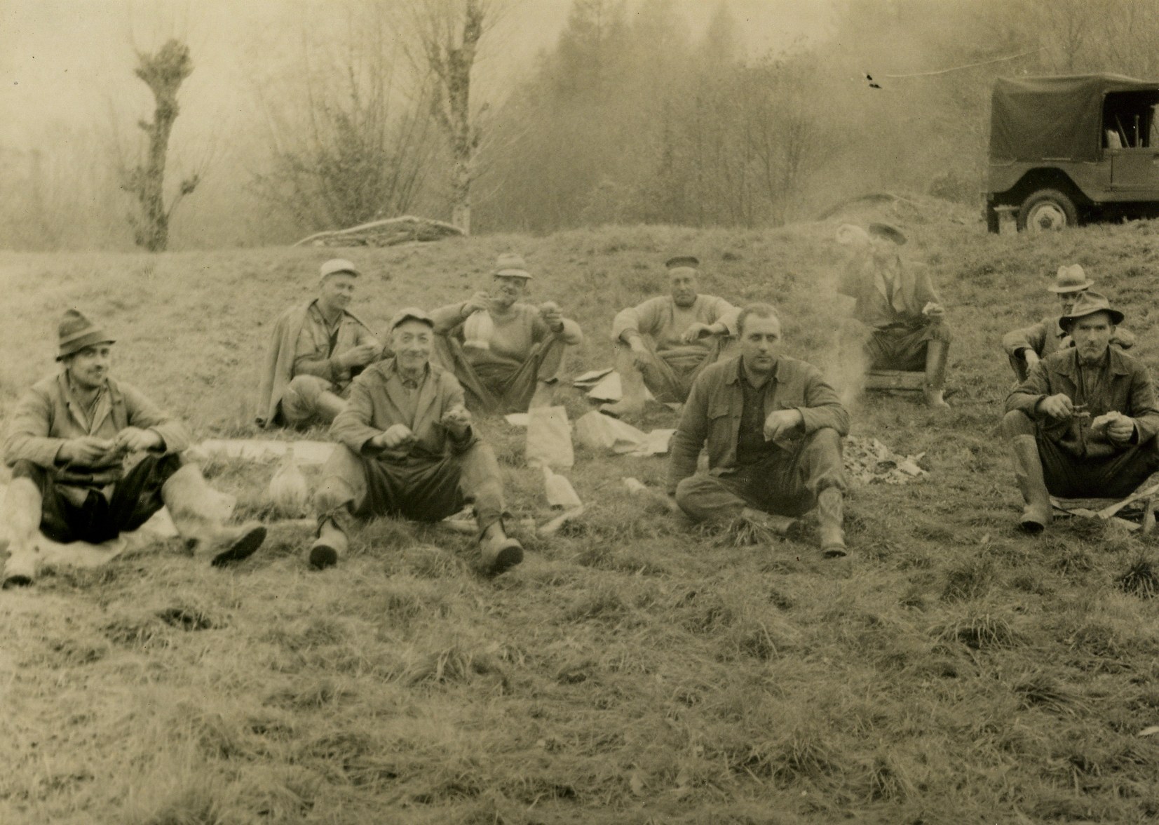 Lavoratori in pausa