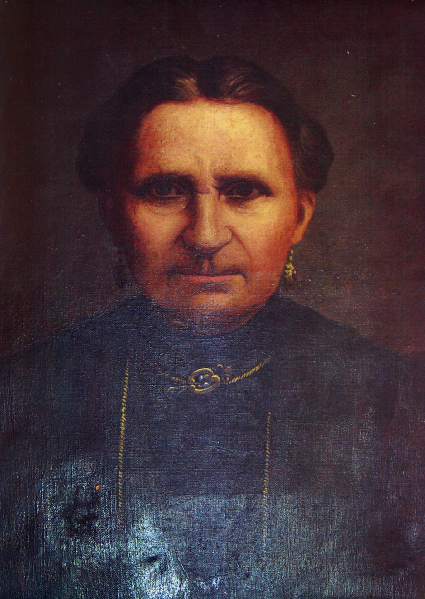Ritratto olio su tela