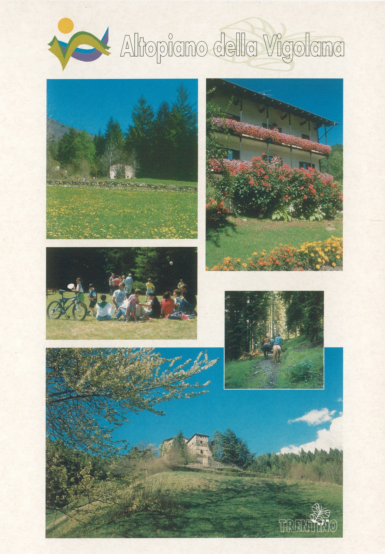Cartolina Altopiano della Vigolana