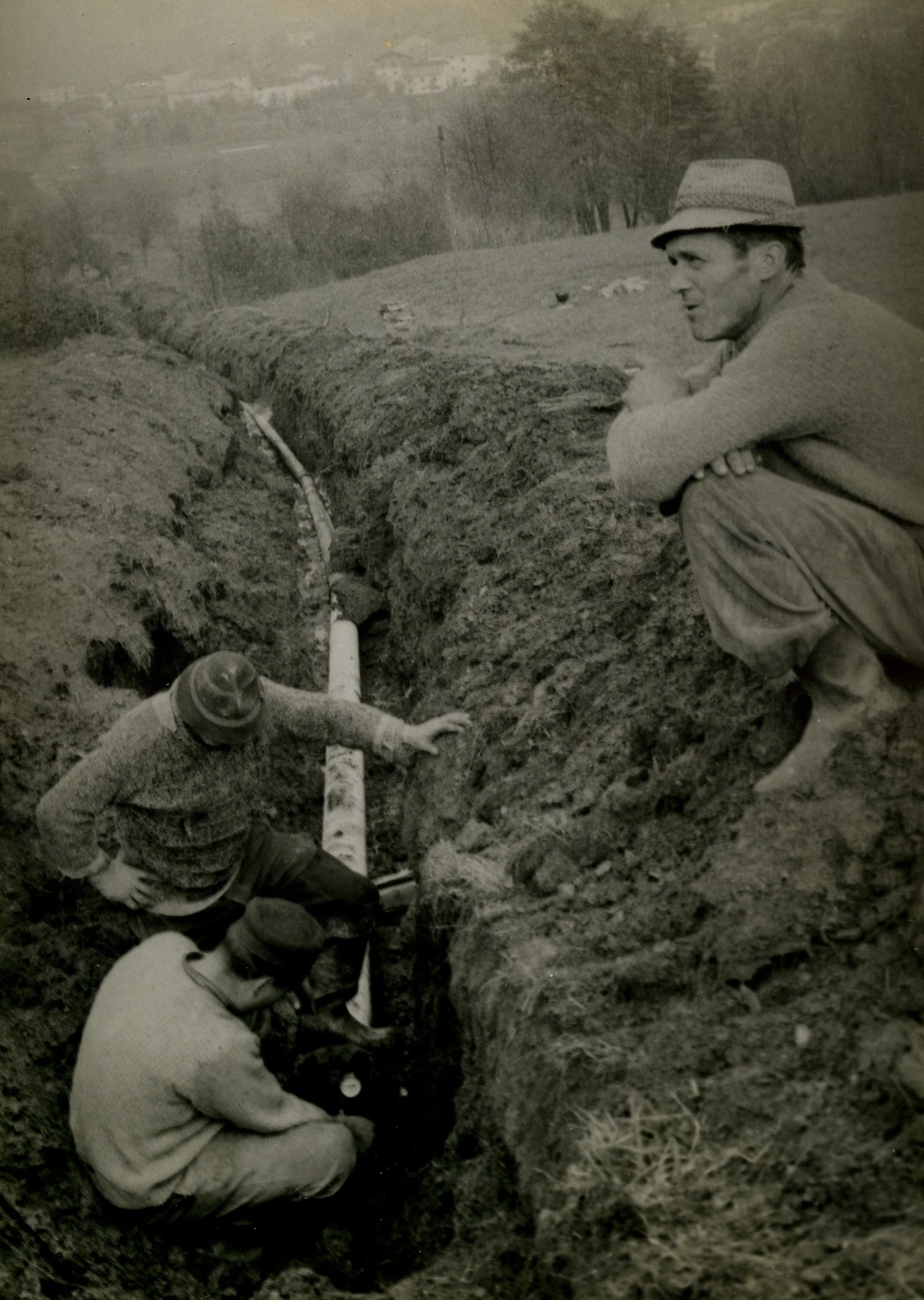 Costruzione dell'acquedotto 