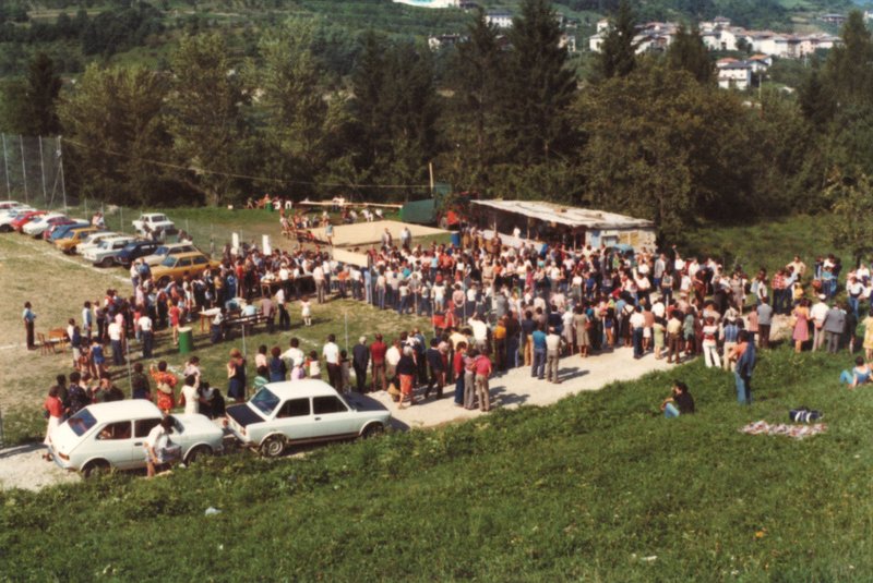 Inaugurazione del campo da calcio