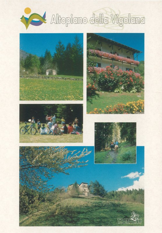 Cartolina Altopiano della Vigolana