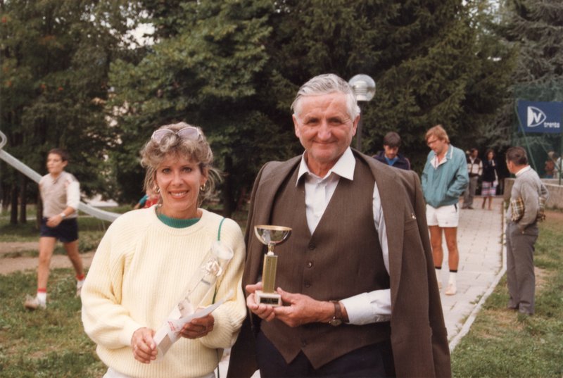 Premiazione del torneo di tennis